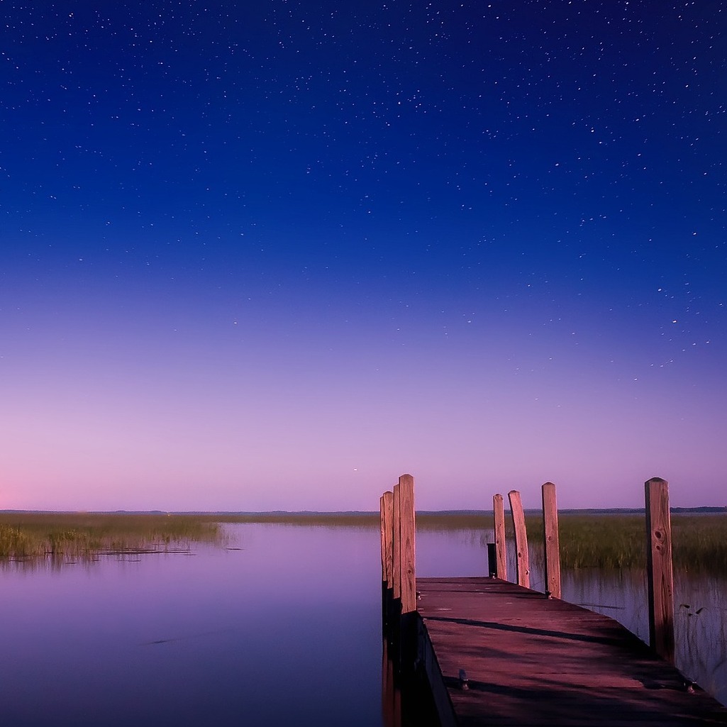 Dock on lake